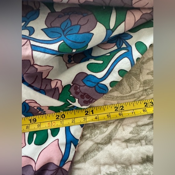 Boden Contrast Print V Neck Dress Size 12 - Picture 8 of 12